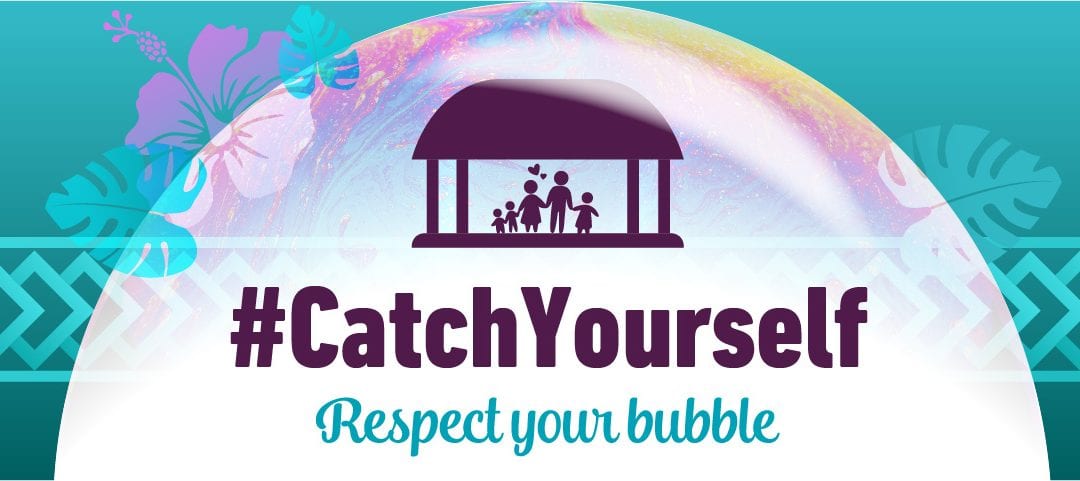 COVID-19: Trouble in your bubble? #CatchYourself