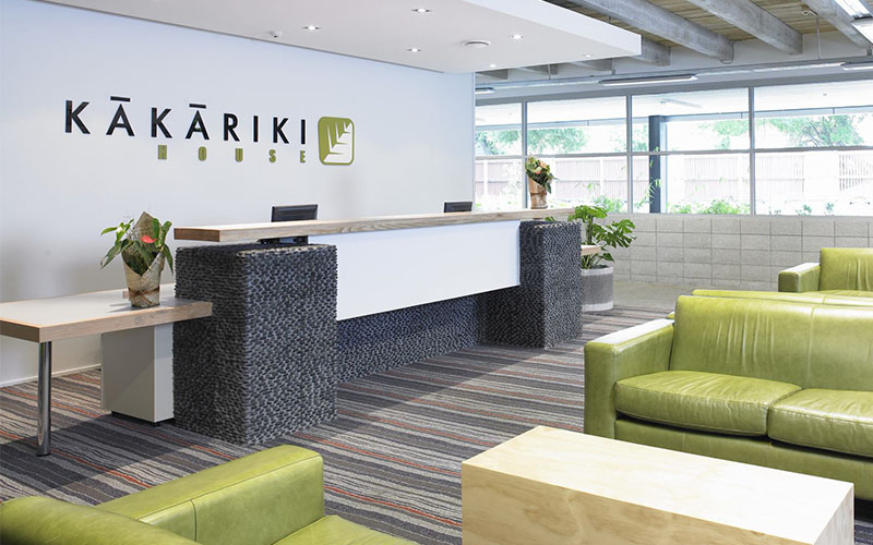 Kakariki house reception